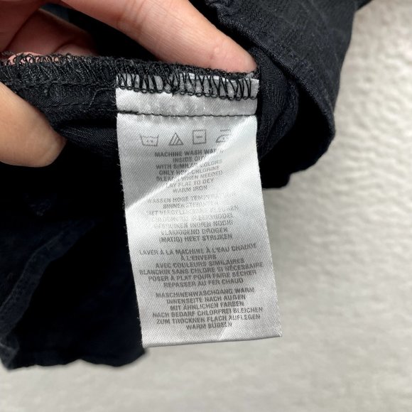 Y2K 2000s Harley Davidson Plus Size Blouse Womens 1X Black Studded Cyber Grunge - Picture 8 of 9